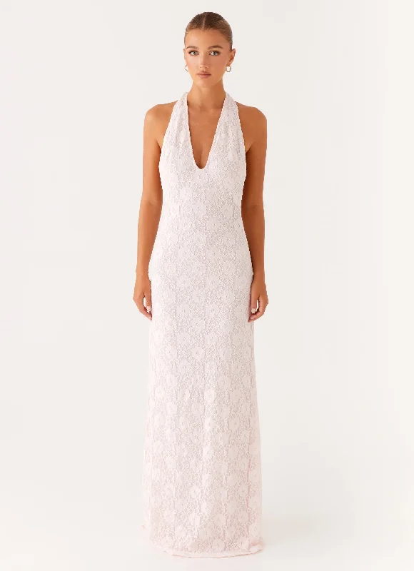 Everyday Dress with Keyhole Back for a Stylish Detail​ Carly Maxi Dress - Pink