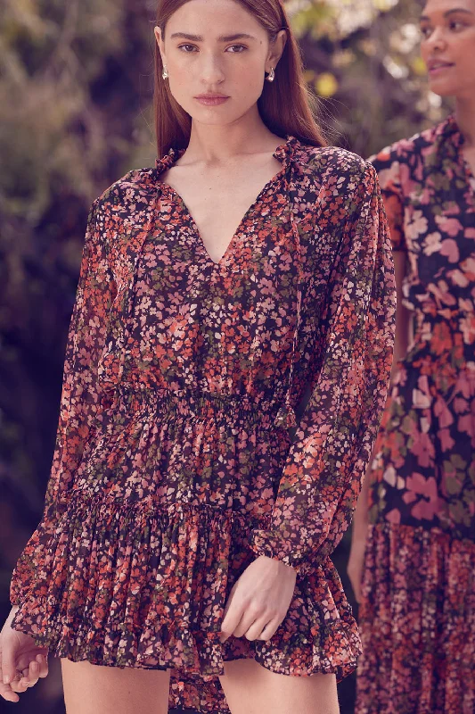 Mini dresses with spaghetti straps for a delicate look LORENA DRESS