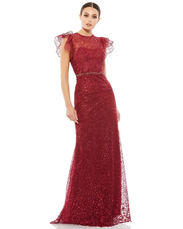 Maternity dress for a baby's first visit to the brewery Mac Duggal 12465 Long Cap Sleeve Formal Dress Maternity dress for a baby's first visit to the brewery Mac Duggal 12465 Long Cap Sleeve Formal Dress