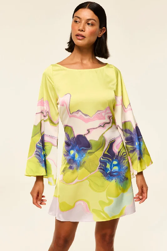 Mini dresses with tiered skirts for added volume TWIGGY DRESS