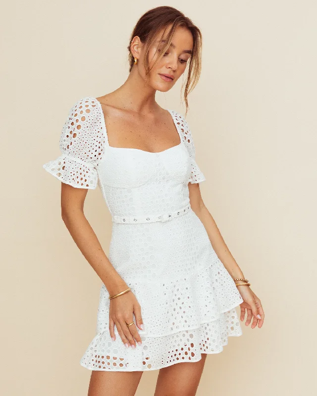 Midi dresses with fringe details for a fun and energetic style Bobbi Dress