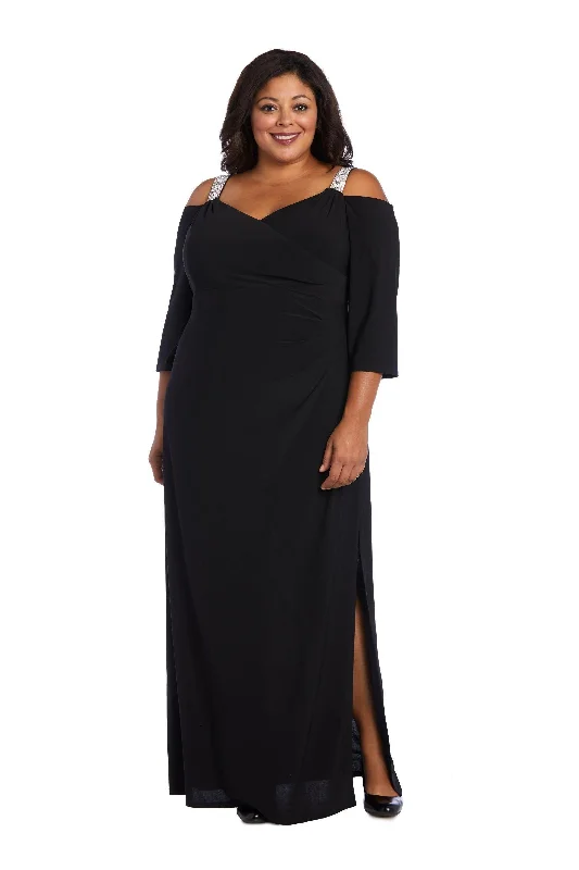 Nursing friendly maternity dress for breastfeeding R&M Richards 5659W Plus Size Formal Long Dress Nursing friendly maternity dress for breastfeeding R&M Richards 5659W Plus Size Formal Long Dress