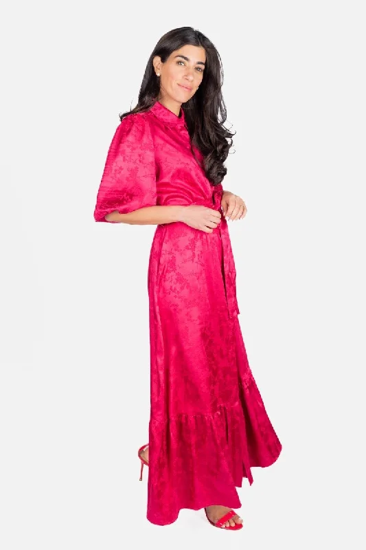 Everyday Dress with Geometric Patterns for a Contemporary Look AMELIE DRESS 53" (FUCHSIA) Everyday Dress with Geometric Patterns for a Contemporary Look AMELIE DRESS 53" (FUCHSIA)