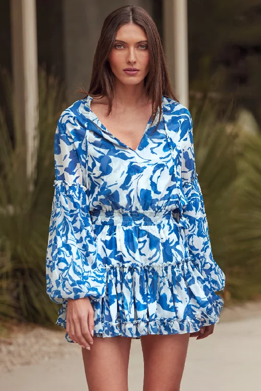 Mini dresses with halter necks for a stylish choice ELISABETTA DRESS