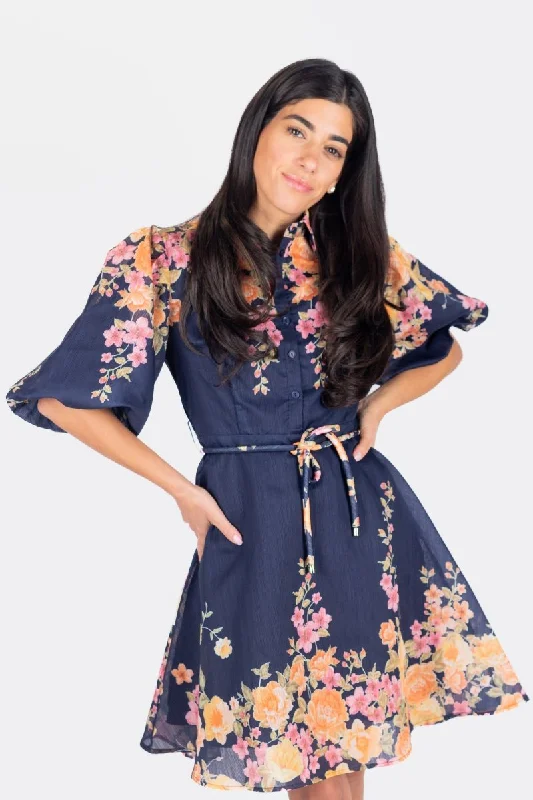  KATIE DRESS (NAVY)