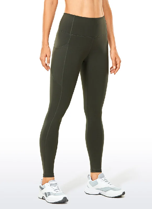 Plus Size Women's Corduroy Tight Trousers in Olive Green for a Retro and Cozy VibeHugged Feeling Compression Pocket Leggings 25'' Plus Size Women's Corduroy Tight Trousers in Olive Green for a Retro and Cozy VibeHugged Feeling Compression Pocket Leggings 25''