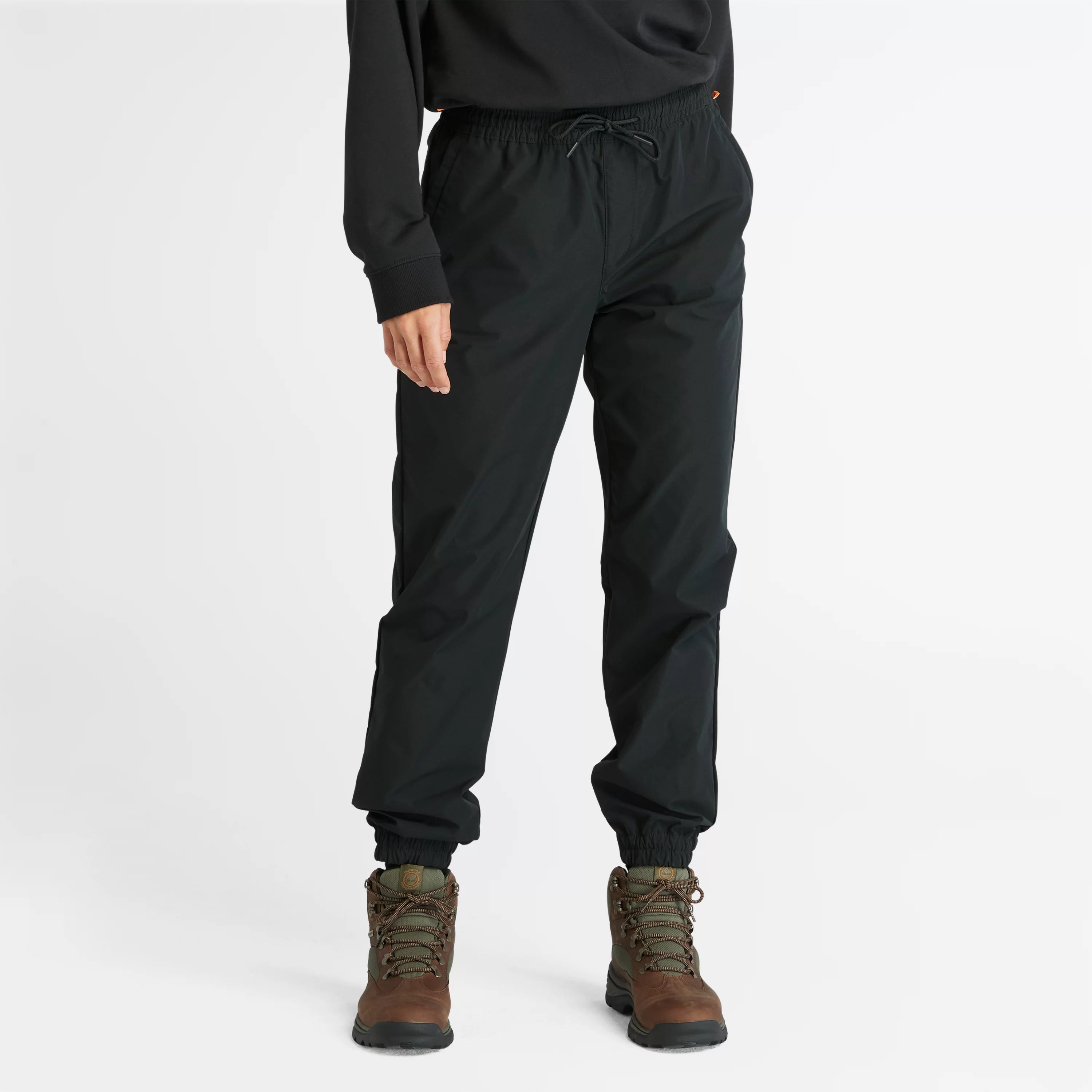 Women's Tight Trousers with Rhinestone Embellishments in Silver for a Sparkly LookWomen's Woven Jogger Pants Women's Tight Trousers with Rhinestone Embellishments in Silver for a Sparkly LookWomen's Woven Jogger Pants