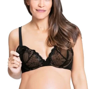 coordinating women nursing bra with maternity wearCake Truffles Molded Lace Cup Plunge Nursing Bra coordinating women nursing bra with maternity wearCake Truffles Molded Lace Cup Plunge Nursing Bra
