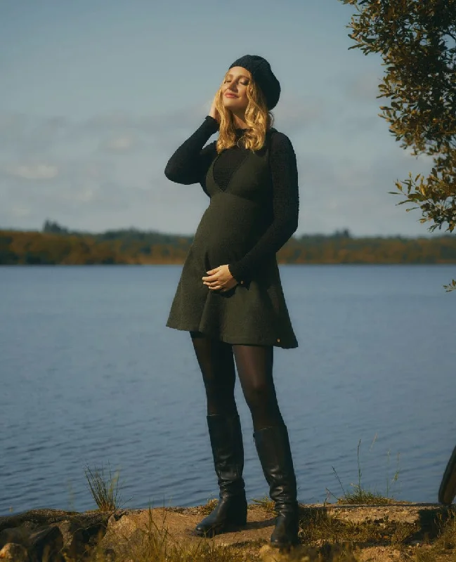 breathable fabric women nursing braCharlotte Maternity and Nursing Pinafore Dress