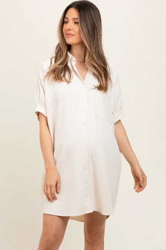 padded moisture wicking women nursing braCream Collared Button Down Maternity Shirt Dress padded moisture wicking women nursing braCream Collared Button Down Maternity Shirt Dress