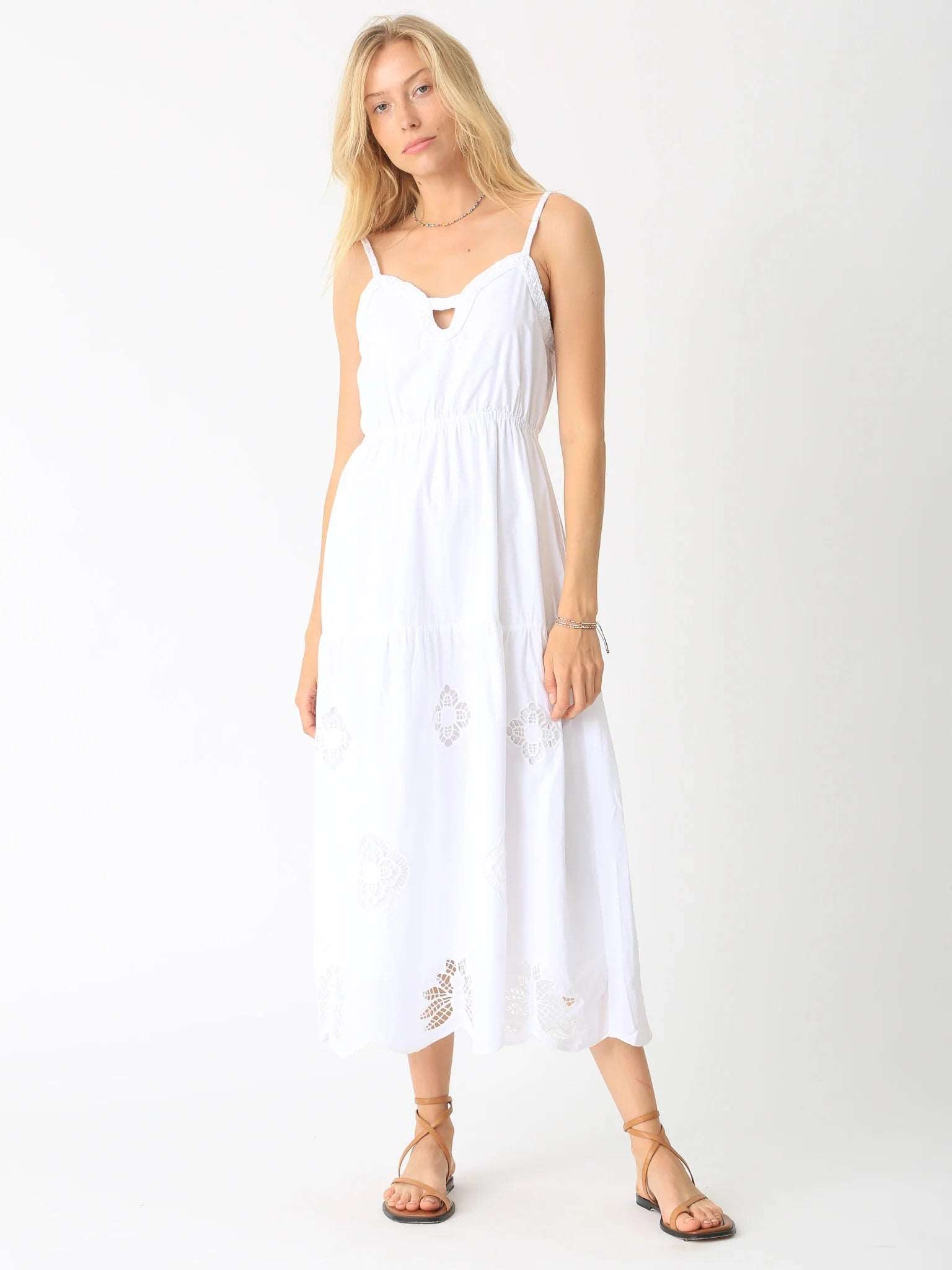coordinating women bikini briefs with beach cover - upsElectric & Rose Women's Vivian Midi Dress - Cloud White coordinating women bikini briefs with beach cover - upsElectric & Rose Women's Vivian Midi Dress - Cloud White