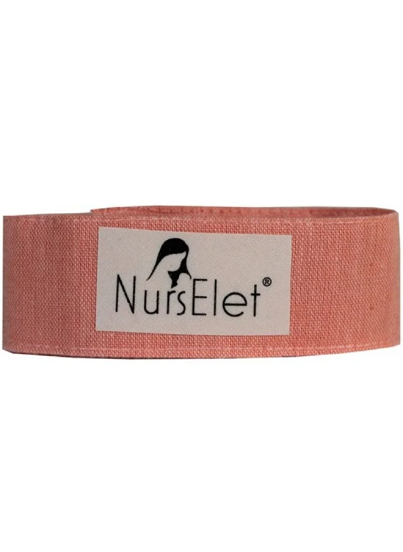 new mom's first women nursing braNursing Organic Bracelet - Coral