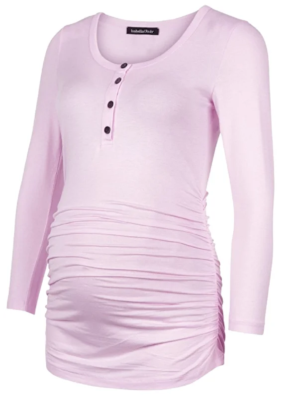 wireless breathable women nursing braHarley Maternity Top - Lilac