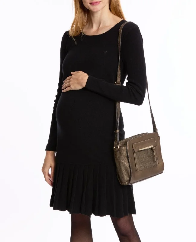 plus size front closure women nursing braManhattan Maternity and Nursing Dress