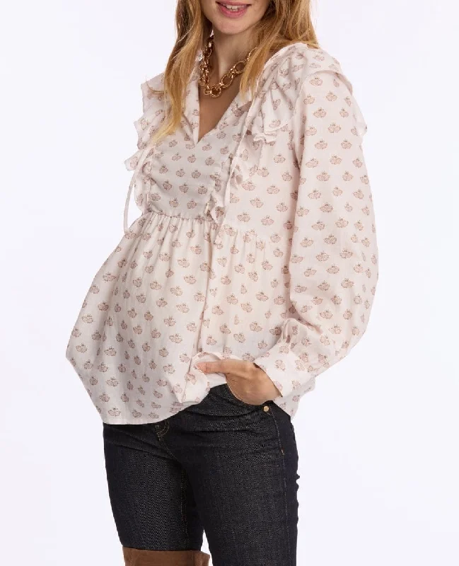 maternity and nursing combined women nursing braNelly Maternity and Nursing Blouse