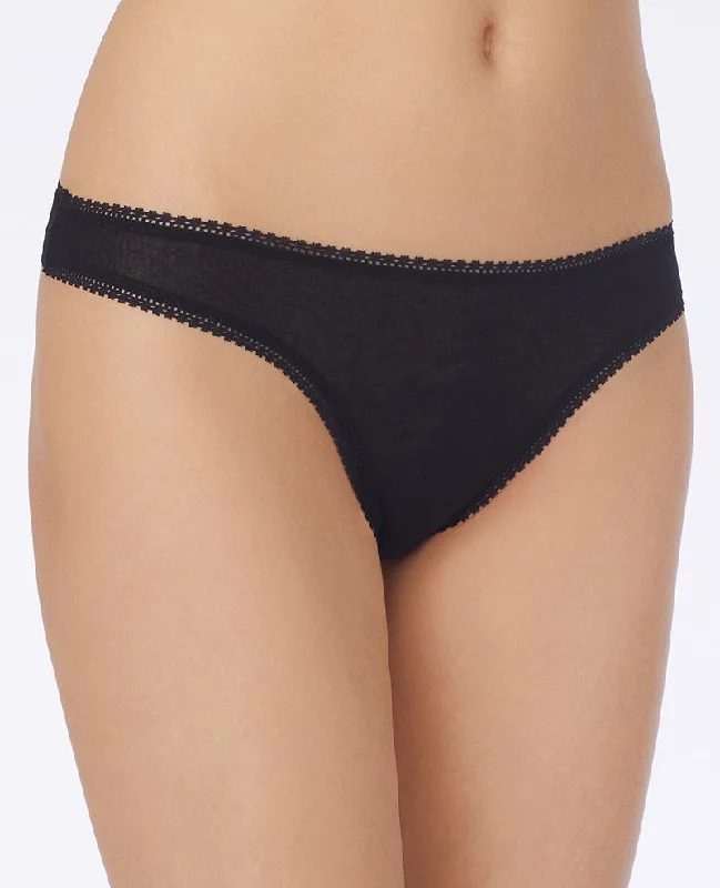 On Gossamer Mesh Hip Black G Thong 3512