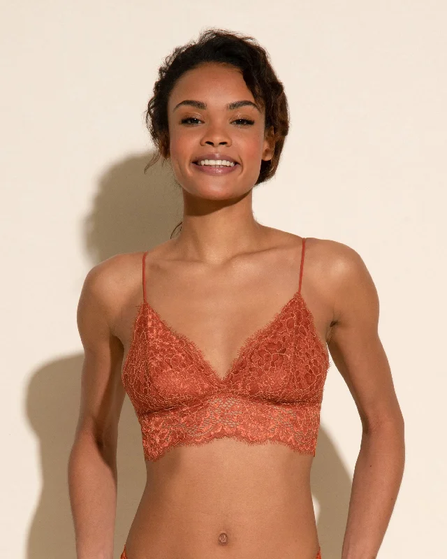 silk women lingerie for a smooth touchBralette