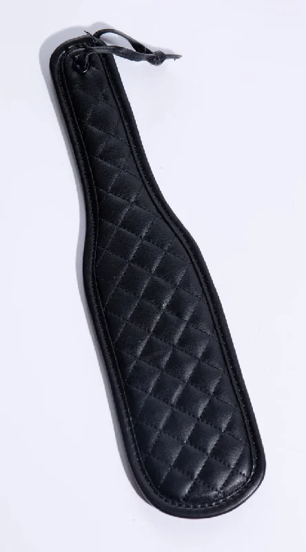 crotchless women lingerie for a daring choiceQuilted Black Paddle