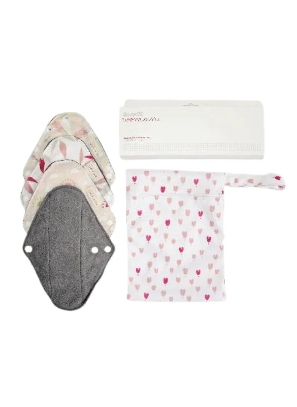 supportive women nursing bra for large bustsReusable Menstrual Pads (4 PACK)