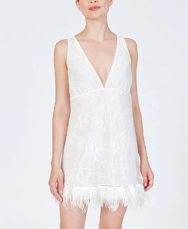 eco friendly women lingerie made from sustainable fabricsRya Sleepwear Jasmine Ivory Feather Lace Chemise Gown 584 eco friendly women lingerie made from sustainable fabricsRya Sleepwear Jasmine Ivory Feather Lace Chemise Gown 584