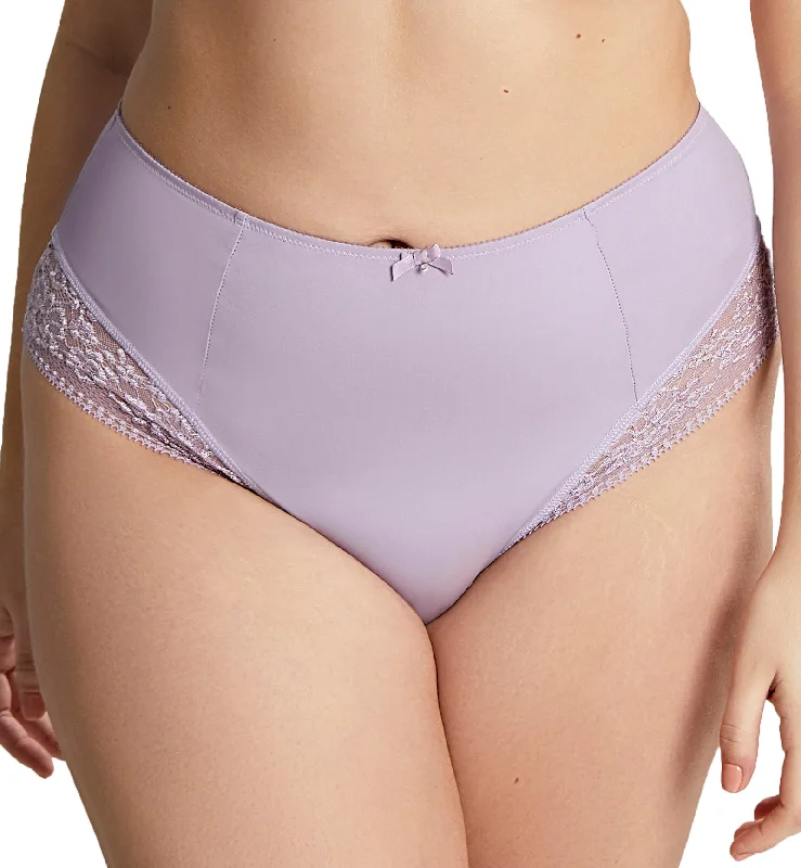 seamless cup women bikini briefs for a natural lookSculptresse by Panache Roxie Highwaist Brief (9582) - Lilac