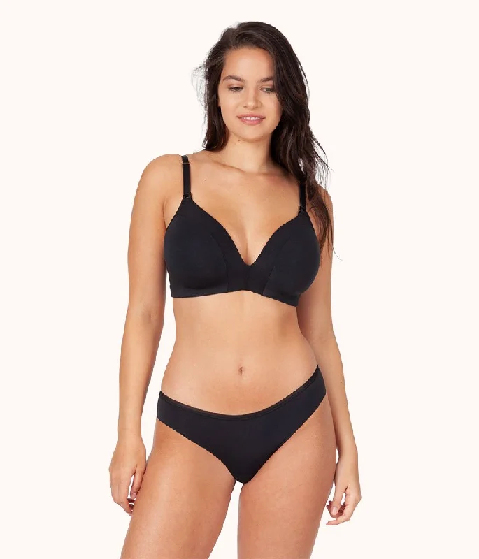 convertible women nursing bra with different stylesThe No-Wire Maternity Bra: Jet Black convertible women nursing bra with different stylesThe No-Wire Maternity Bra: Jet Black