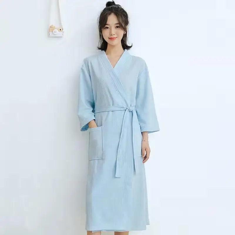 sexy lingerie for women with small busts for enhancementWomen Blue Kimono Bath Gown