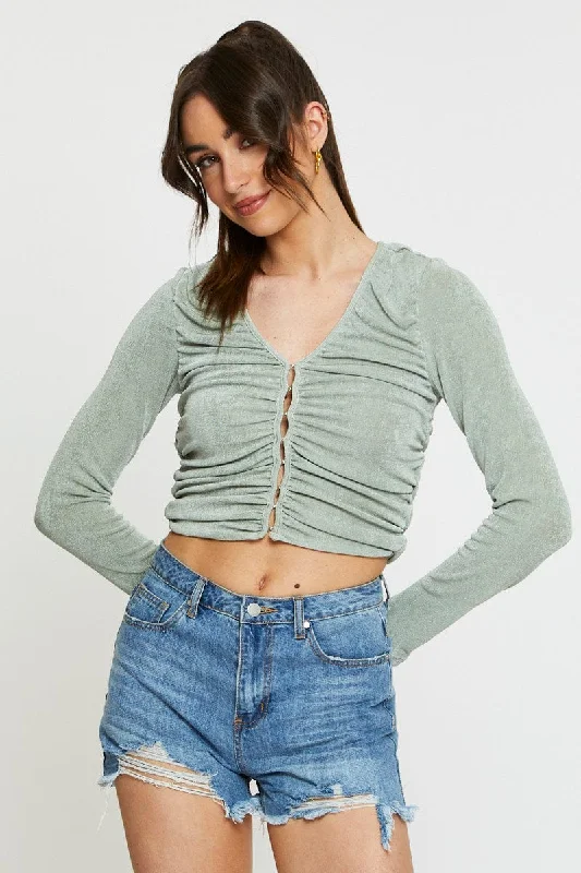 organic cotton women cardigan for an eco - friendly choiceGreen Crop Cardigan Long Sleeve organic cotton women cardigan for an eco - friendly choiceGreen Crop Cardigan Long Sleeve