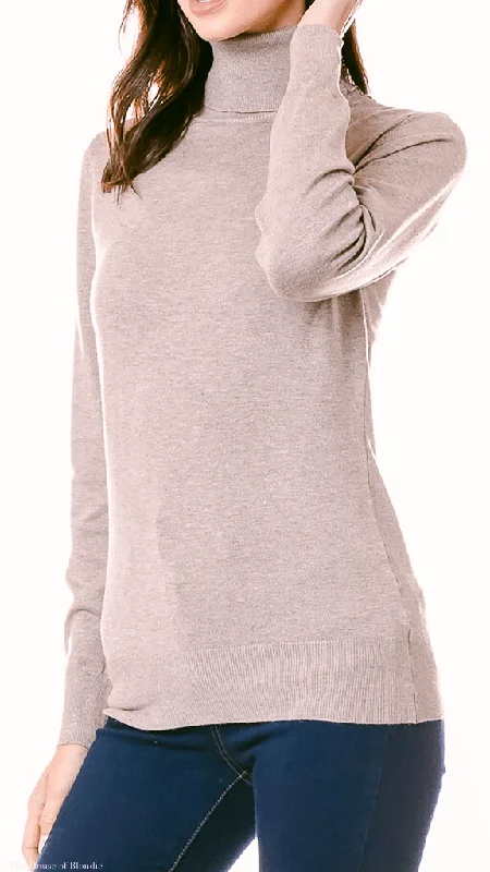 Women's Cable - Knit Sweater Dress in Brown for a Stylish and Comfortable One - Piece OptionClarissa Lightweight Long Sleeve Turtleneck Sweater(4 COLORWAYS) Women's Cable - Knit Sweater Dress in Brown for a Stylish and Comfortable One - Piece OptionClarissa Lightweight Long Sleeve Turtleneck Sweater(4 COLORWAYS)