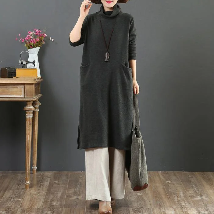 Women's Longline Boyfriend - Style Sweater in Gray for a Relaxed and Casual OutfitBall Gown Women Dress with a Full Skirt for a Princess - like LookMidi - Length Women's Shetland Wool Sweater Dresses in Traditional PatternsFashion high neck Sweater side open outfits Beautiful dark gray slim Ugly sweater dresses Women's Longline Boyfriend - Style Sweater in Gray for a Relaxed and Casual OutfitBall Gown Women Dress with a Full Skirt for a Princess - like LookMidi - Length Women's Shetland Wool Sweater Dresses in Traditional PatternsFashion high neck Sweater side open outfits Beautiful dark gray slim Ugly sweater dresses