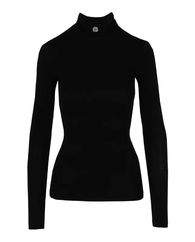 Plus Size Women's Open - Front Cardigan Sweater in Burgundy with Buttons for a Stylish LayerFitted Long Sleeve Turtleneck Sweater Plus Size Women's Open - Front Cardigan Sweater in Burgundy with Buttons for a Stylish LayerFitted Long Sleeve Turtleneck Sweater