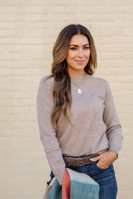 Women's Cable - Knit Sweater Dress in Brown for a Stylish and Comfortable One - Piece OptionHeathered Sweater Tee Women's Cable - Knit Sweater Dress in Brown for a Stylish and Comfortable One - Piece OptionHeathered Sweater Tee