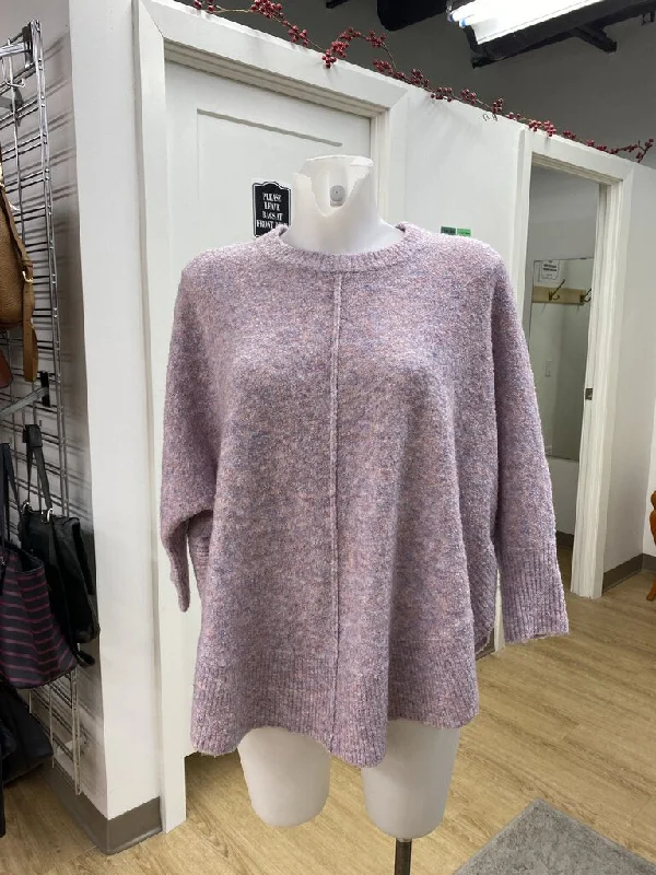 Women's Sequined Trimmed Sweater in Gold for a Glamorous Party LookLou & Grey rounded hem sweater XS Women's Sequined Trimmed Sweater in Gold for a Glamorous Party LookLou & Grey rounded hem sweater XS