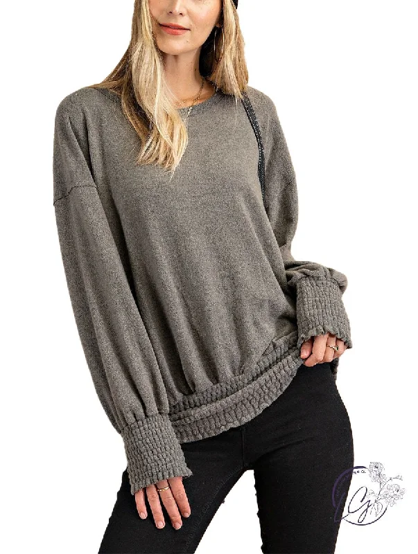 Women's Sheer Lace - Trimmed Sweater in Cream for a Delicate and Elegant AppearancePoetic Long Sleeve Women's Sheer Lace - Trimmed Sweater in Cream for a Delicate and Elegant AppearancePoetic Long Sleeve
