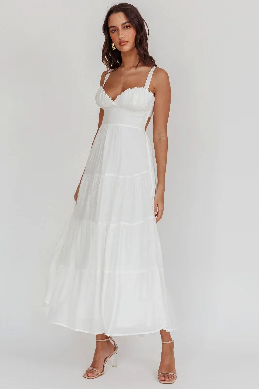 Little Black Women Dress with Sequins for a Glamorous Night OutNeptune Cut Out Back A-Line Maxi Dress White Little Black Women Dress with Sequins for a Glamorous Night OutNeptune Cut Out Back A-Line Maxi Dress White