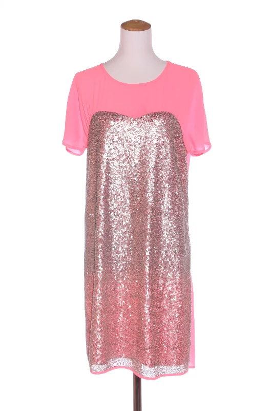 Lace - Embellished Women Dress for an Elegant and Sophisticated Appearance Lace - Embellished Women Dress for an Elegant and Sophisticated Appearance AUGUSTINE - Sequin front neon pink dress! 12 Lace - Embellished Women Dress for an Elegant and Sophisticated Appearance Lace - Embellished Women Dress for an Elegant and Sophisticated Appearance AUGUSTINE - Sequin front neon pink dress! 12