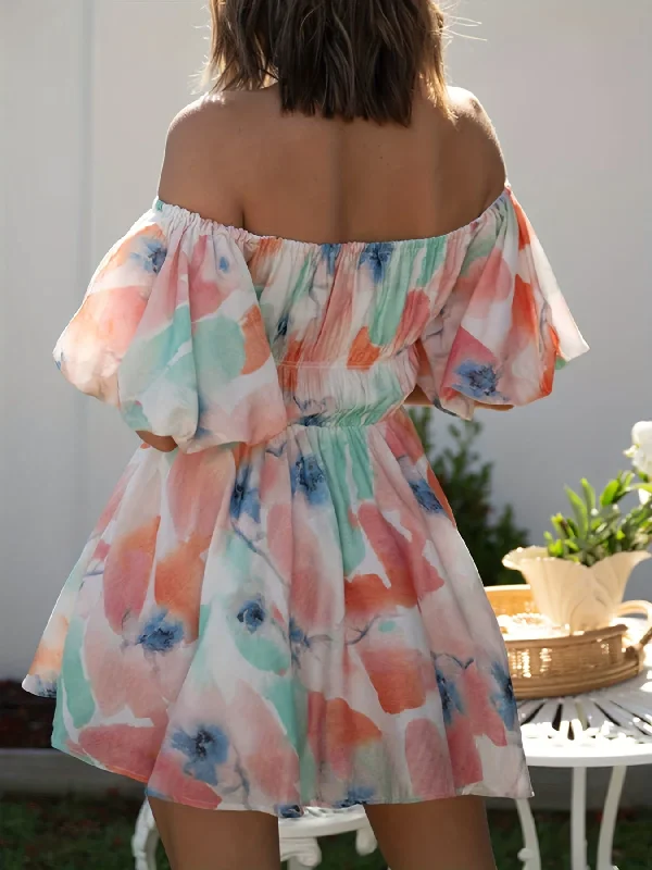 Wrap - Style Women Dress with Adjustable Fit for All Body Types Wrap - Style Women Dress with Adjustable Fit for All Body Types Sixsr Off Shoulder Floral Print Dress, Romantic Backless Short Sleeve Dress, Women's Clothing Wrap - Style Women Dress with Adjustable Fit for All Body Types Wrap - Style Women Dress with Adjustable Fit for All Body Types Sixsr Off Shoulder Floral Print Dress, Romantic Backless Short Sleeve Dress, Women's Clothing