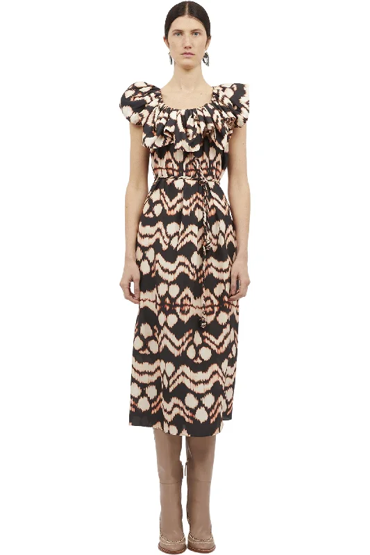 Mermaid - Style Women Dress with a Fitted Silhouette for Special Occasions Mermaid - Style Women Dress with a Fitted Silhouette for Special Occasions Ulla Johnson Anora Dress in Obsidian Mermaid - Style Women Dress with a Fitted Silhouette for Special Occasions Mermaid - Style Women Dress with a Fitted Silhouette for Special Occasions Ulla Johnson Anora Dress in Obsidian