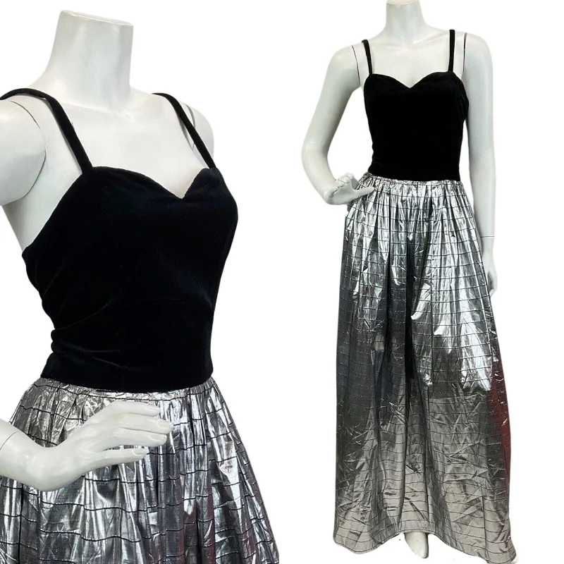 Off - the - Shoulder Women Dress for a Romantic and Feminine Look Off - the - Shoulder Women Dress for a Romantic and Feminine Look VINTAGE 70s 80s BLACK SILVER METALLIC DISCO EVENING PARTY MAXI DRESS 8 10 Off - the - Shoulder Women Dress for a Romantic and Feminine Look Off - the - Shoulder Women Dress for a Romantic and Feminine Look VINTAGE 70s 80s BLACK SILVER METALLIC DISCO EVENING PARTY MAXI DRESS 8 10