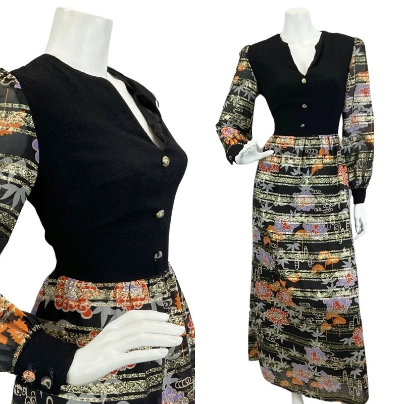 Off - the - Shoulder Women Dress for a Romantic and Feminine Look Off - the - Shoulder Women Dress for a Romantic and Feminine Look VTG 60s 70s BLACK GOLD ORANGE RED FLORAL METALLIC DISCO PARTY MAXI DRESS 8 10 Off - the - Shoulder Women Dress for a Romantic and Feminine Look Off - the - Shoulder Women Dress for a Romantic and Feminine Look VTG 60s 70s BLACK GOLD ORANGE RED FLORAL METALLIC DISCO PARTY MAXI DRESS 8 10