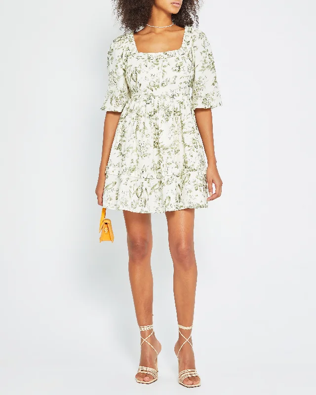 Midi dresses with puff sleeves for a vintage - inspired lookNam Dress