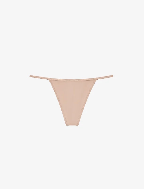 petite women bra and panty sets for a perfect fit24/7® Classic T-String Thong