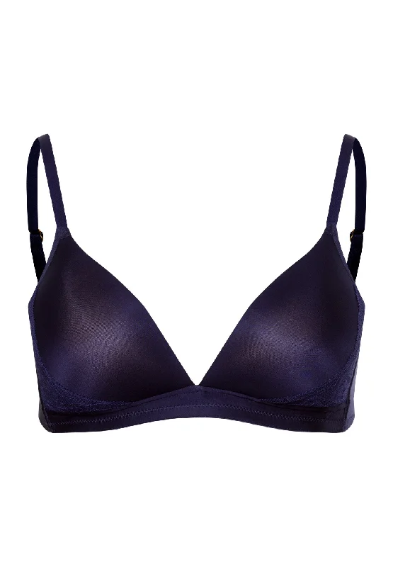 minimizer bras to reduce bust sizeEva Padded Soft Cup Bra | Evening Blue 70919-2621