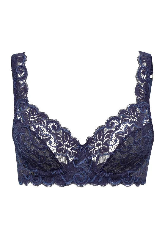 bralette sports bras for light exerciseLuxury Moments Underwire Bra | Deep Navy 71467-1610 bralette sports bras for light exerciseLuxury Moments Underwire Bra | Deep Navy 71467-1610