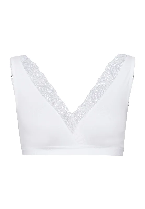 strapless lace bras for formal eventsCotton Delight Soft Cup Bra | White 71838-101