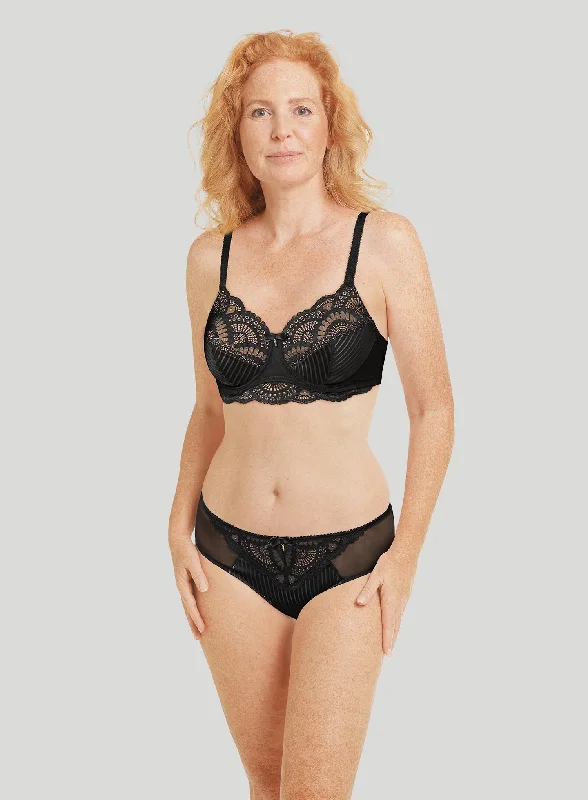 Amoena: Karolina Underwired Mastectomy Bra Black Sand