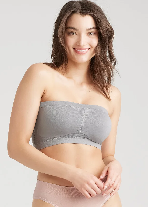 hypoallergenic women bra and panty sets for sensitive skinBandeau Bra - Seamless