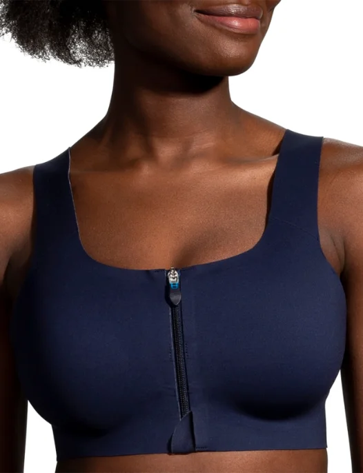 balconette bras for a sexy necklineDare Zip Run Bra