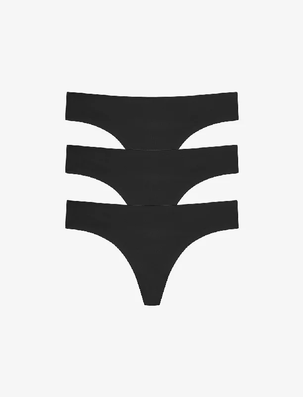 petite women bra and panty sets for a perfect fitComfortStretch Thong 3 Pack Box
