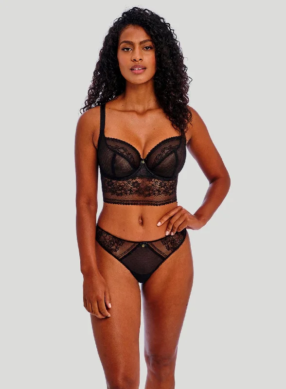 Freya: Sydnie Underwired Longline Bra Black